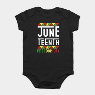 Juneteenth, Black History, Freedom Day Baby Bodysuit
